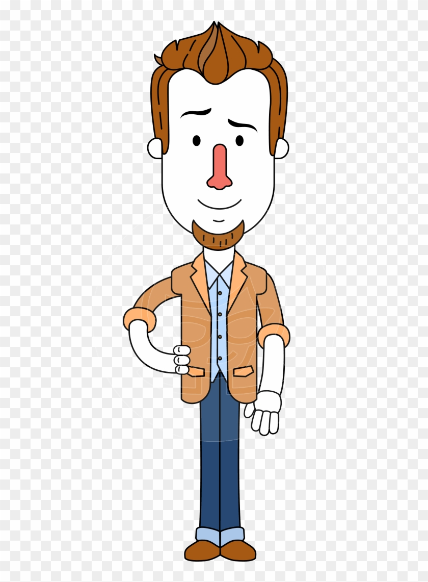 Ian Goatee - Cartoon Clipart #1134700