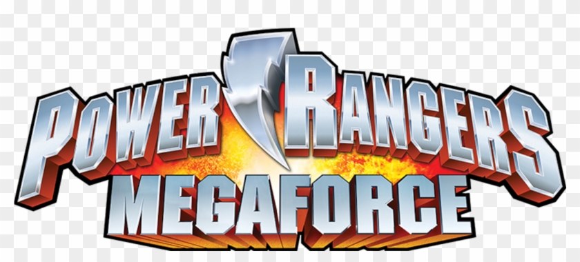 Power Rangers - Megaforce - Logo Power Rangers Megaforce Clipart #1134790