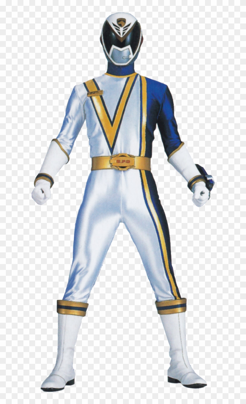 Power Rangers Spd White Ranger , Png Download Clipart