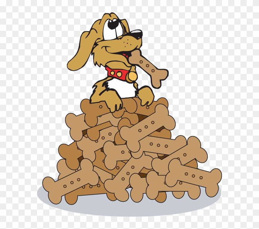 Clip Art Of Dogs Png Image Clipart - Cartoon Dog Eating A Treat Transparent Png