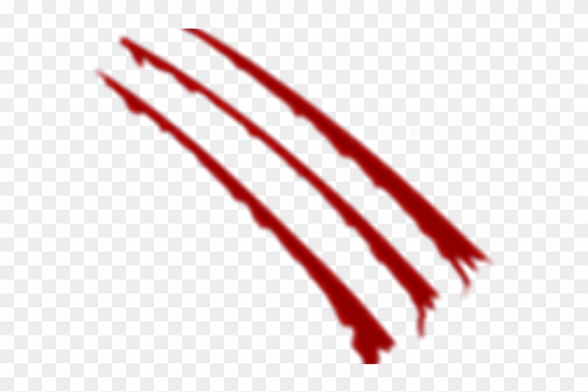 Claw Scratch Clipart Roblox - Blood Scratch Transparent - Png Download