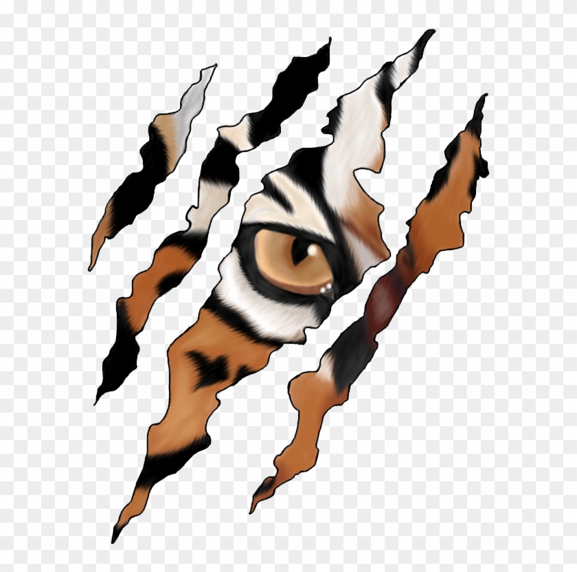 Classdojo For Teachers Tiger Eyes Tattoo, Tiger Claw - Tiger Claw Marks Clipart #1135476