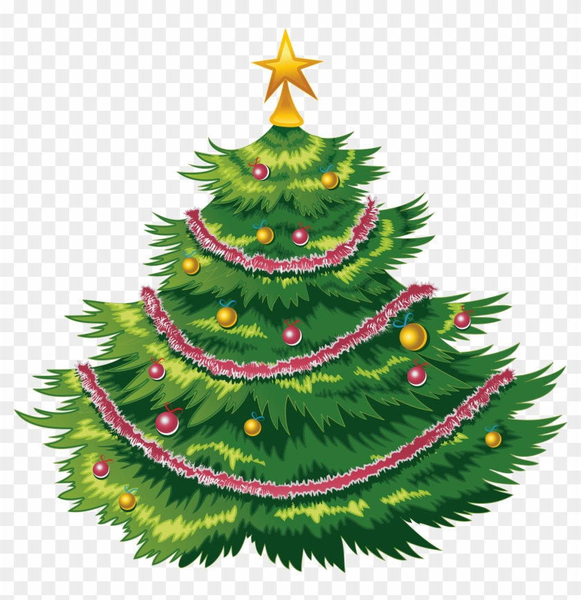 Christmas Tree Png Clipart - Ёлка Вектор Пнг Transparent Png #1135580