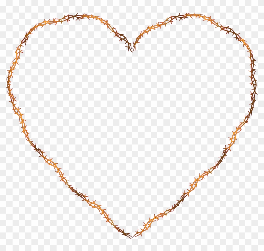 This Free Icons Png Design Of Red Heart Of Thorns Clipart