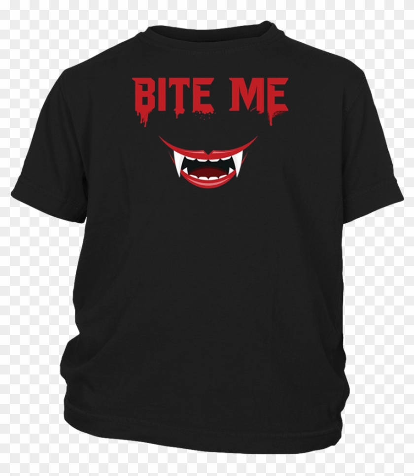 Bite Me Halloween T Shirt Clipart #1136024