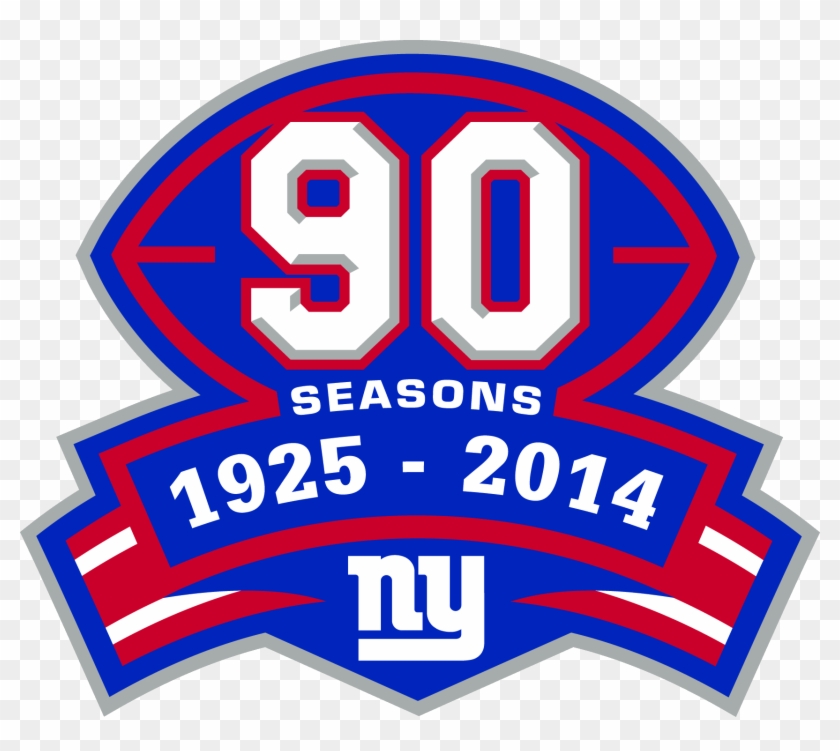 Logo New York Giants 2014 - Logos And Uniforms Of The New York Giants Clipart #1136991