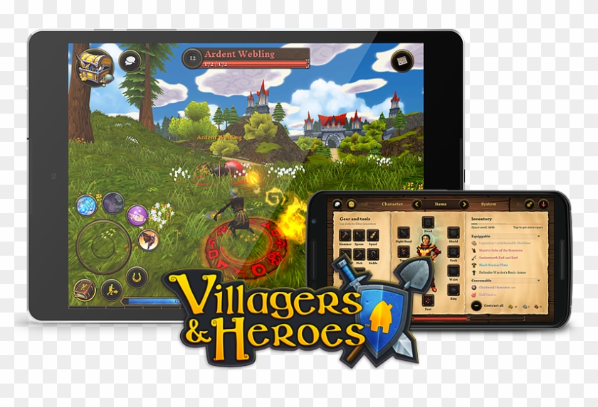 Don A Magical Cloak Spun From The Wool Of Your Own - Villagers And Heroes Clipart