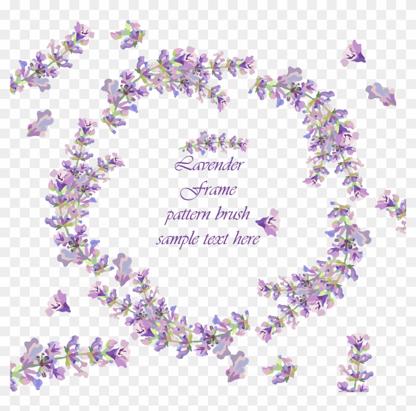 Lavender Euclidean Vector Flower Clipart #1137031