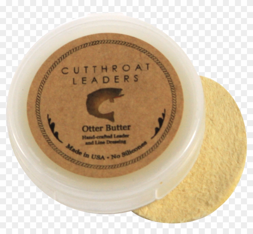 Cutthroat Otter Butter - Label Clipart