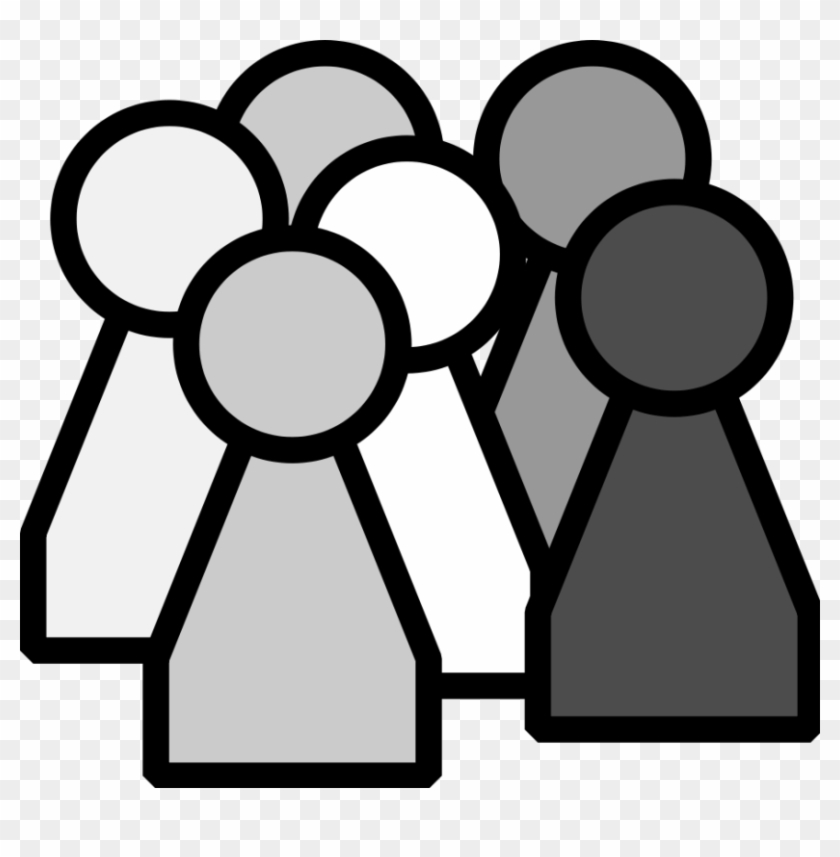 Clip Transparent Stock Collection High Cliparts - People Clipart Black And White - Png Download