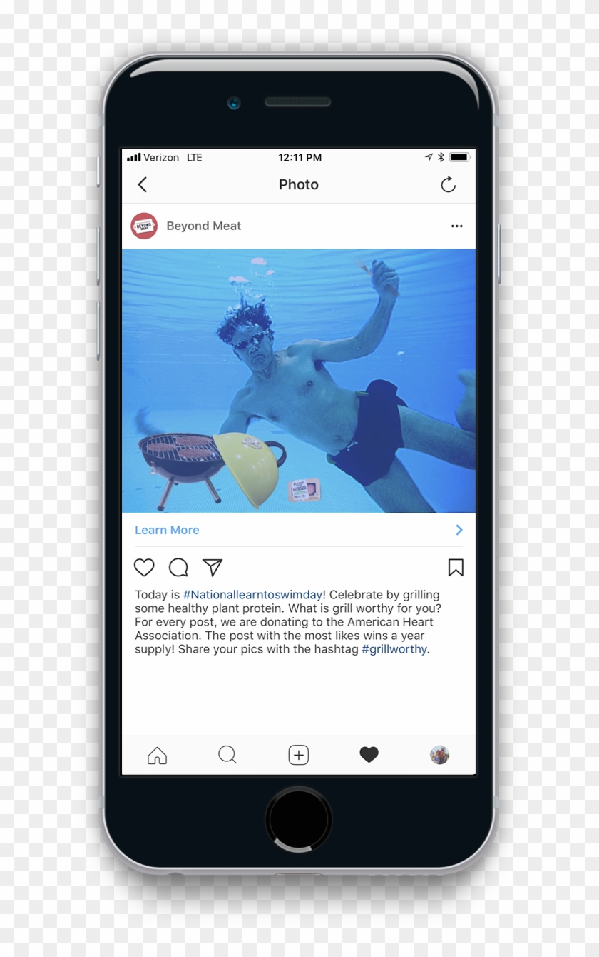 Iphone- Water Beyond Meat Clipart #1137581