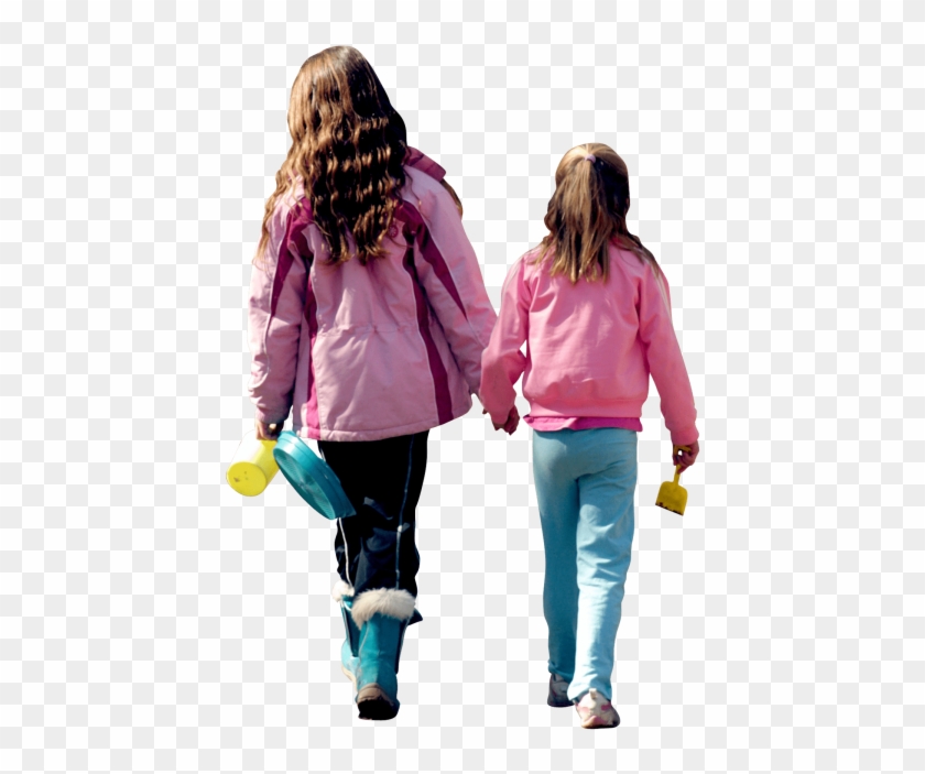 Free Png Download School Kids Walking Png Png Images - Kids Walking Png Clipart