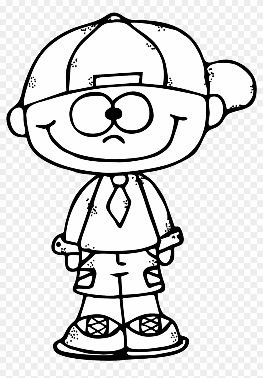 Png Free Library Boy Clipart Black And White - Boy Black And White Png Transparent Png #1137835