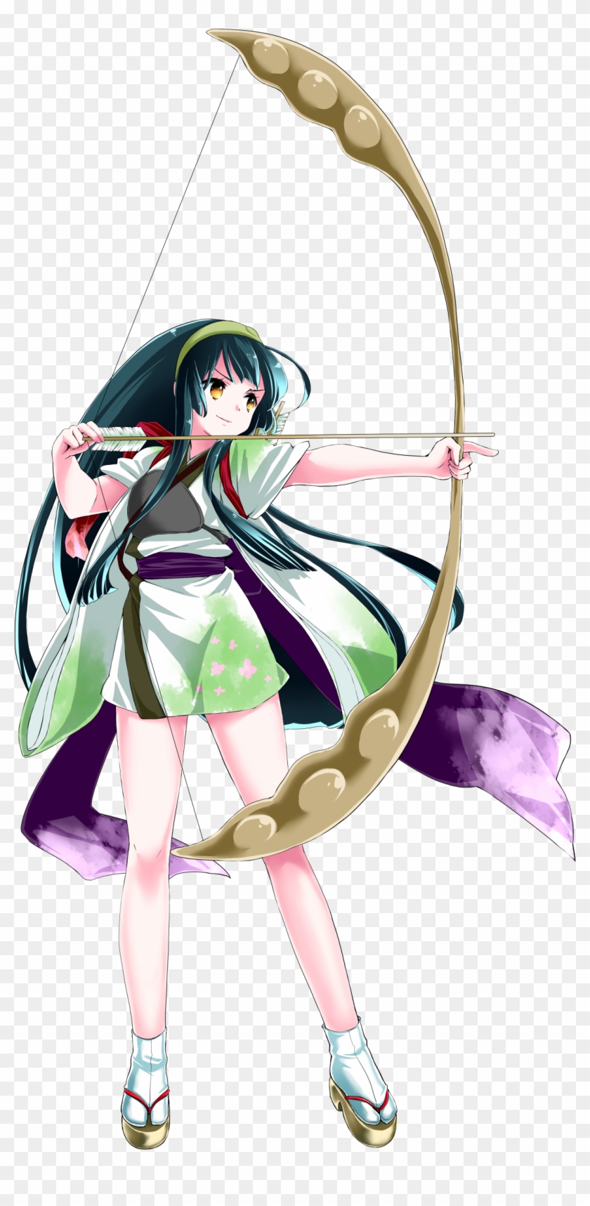 Archery Free Png Image - 東北 ずん 子 弓 Clipart #1137914