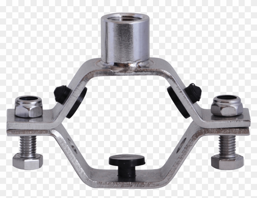 C24t 1/2″ Hanger With Coupling For Tubing 304 With - C-clamp Clipart #1138306