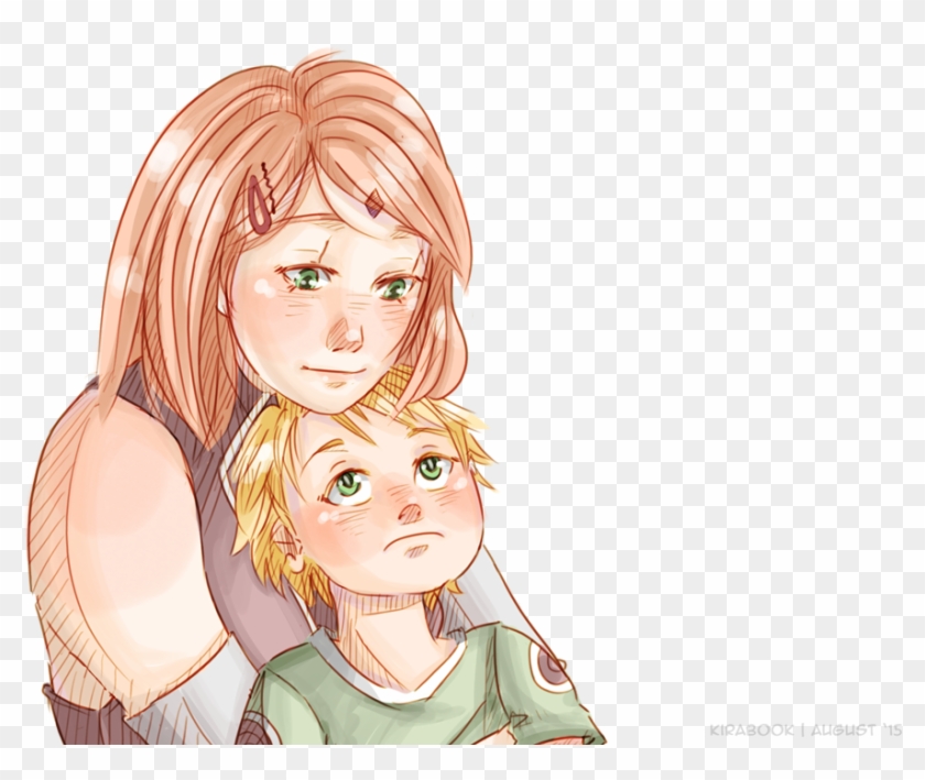 Sakura And Shinachiku Clipart