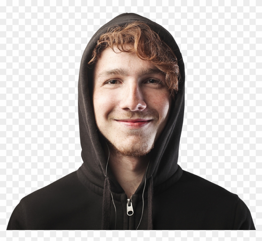 Sections - Hero Foreground - Guy With Hood On Png Clipart
