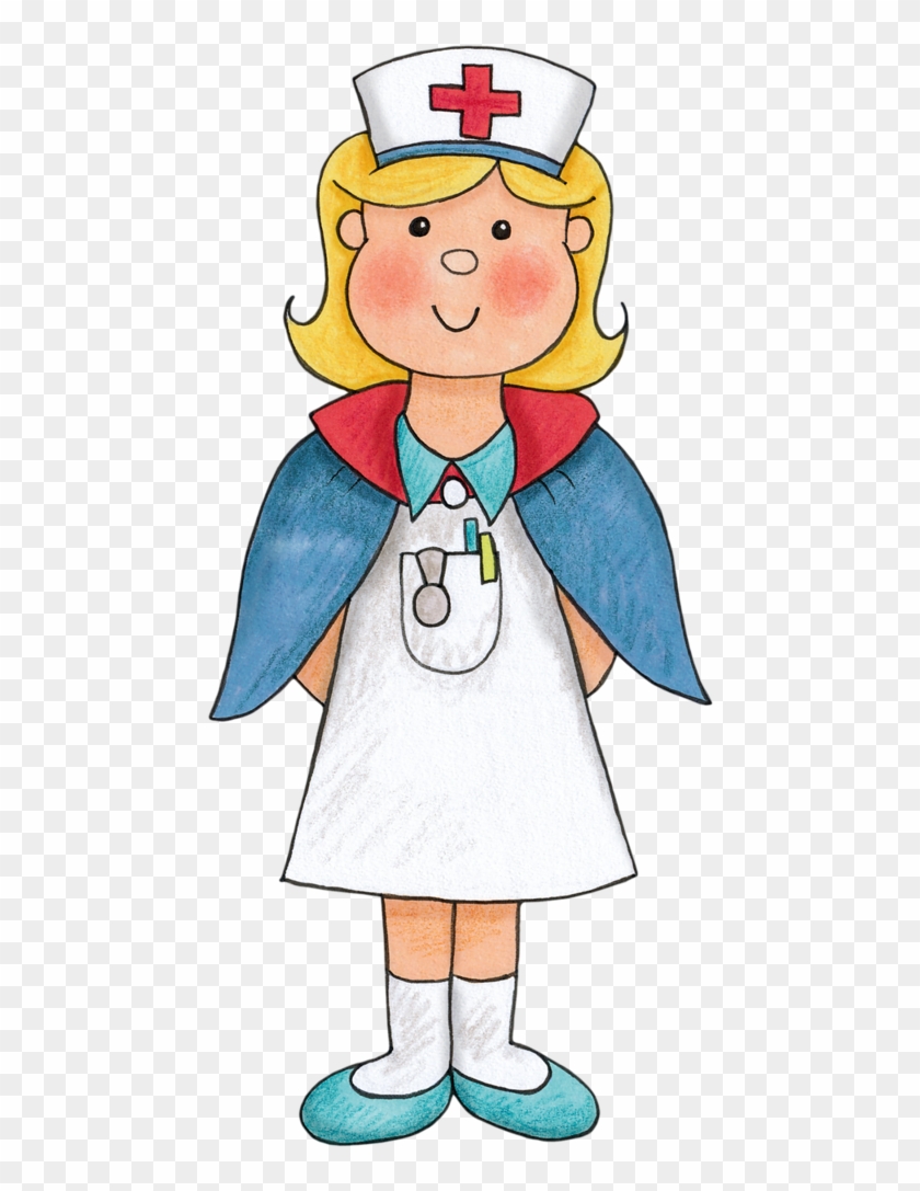 Community Helpers Clipart Nurse - Png Download