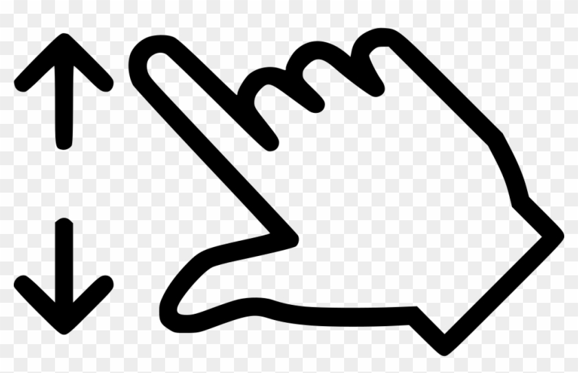 Png File - Touch Hand Icon Png Clipart