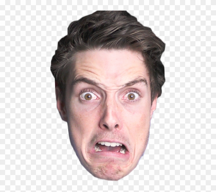 Lannan On Twitter - Lazarbeam Face Sticker Clipart #1139491