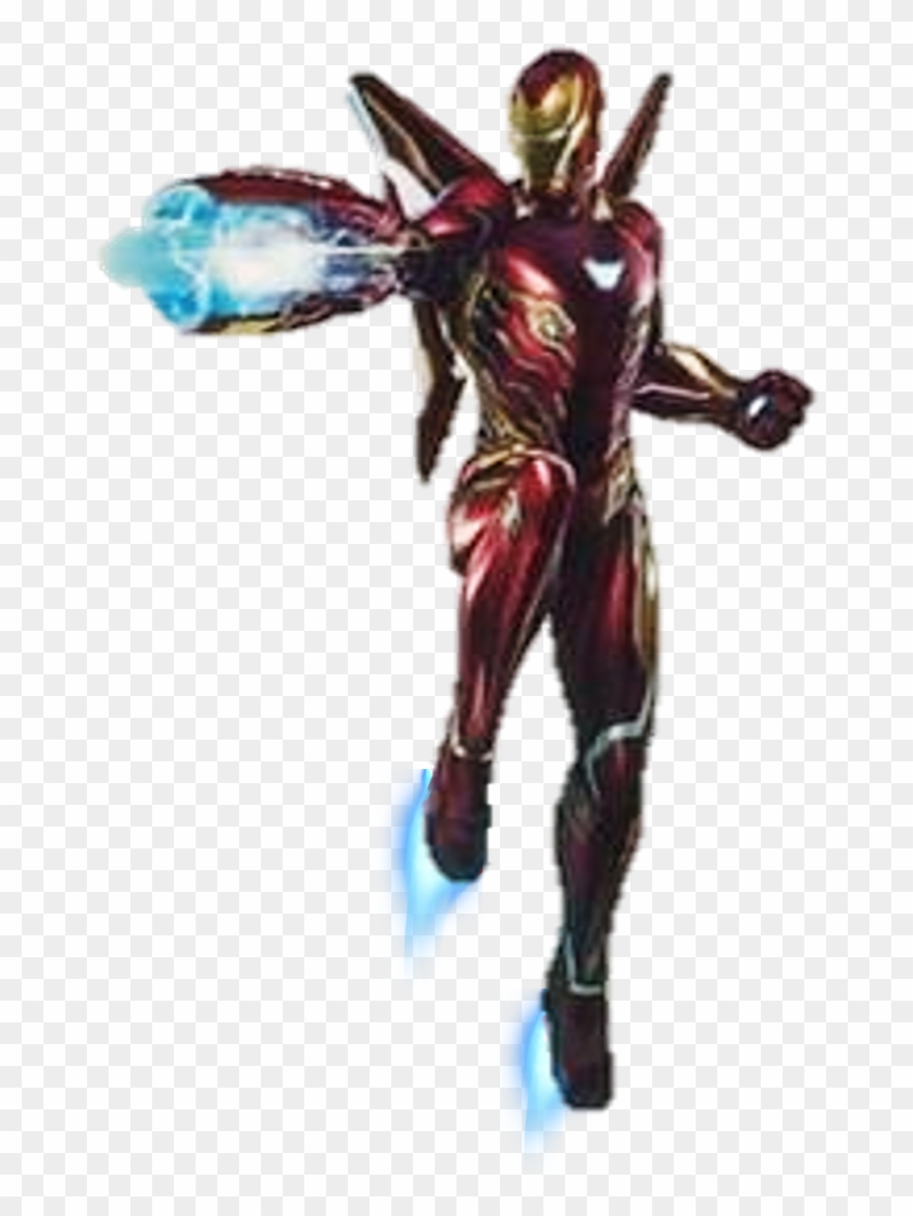 692 X 1151 3 - Avengers Infinity War Iron Man Blaster Clipart #1139536
