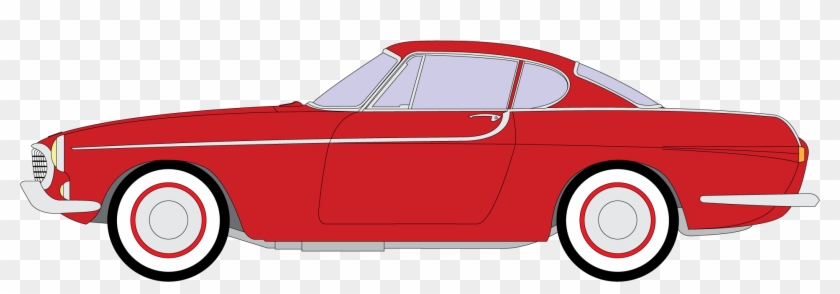 Volvo P1800 Png Clipart - Volvo P 1800 Silhouette Transparent Png