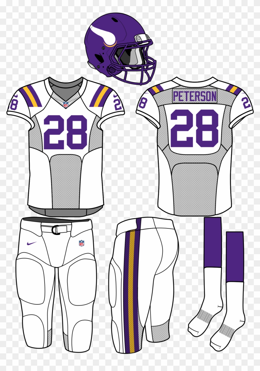 Nfl Throwbacks Ers Titans And Redskins Added Complete - Minnesota Vikings Concept Uniforms Clipart #1139900