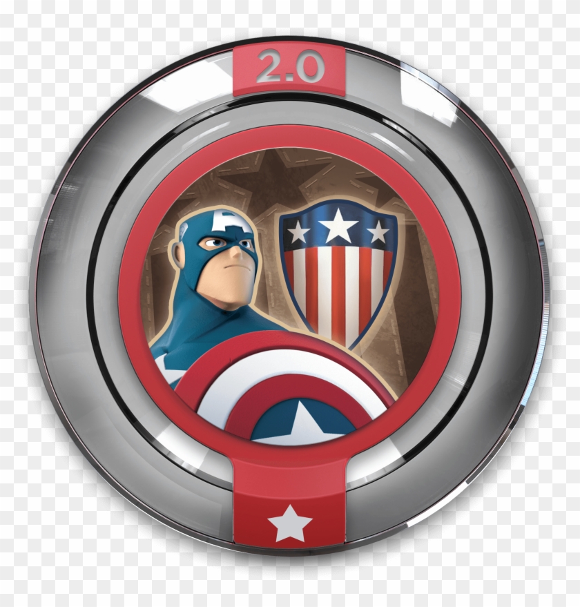 Sentinel Of Liberty - Disney Infinity 2.0 Iron Patriot Disc Clipart #1140131