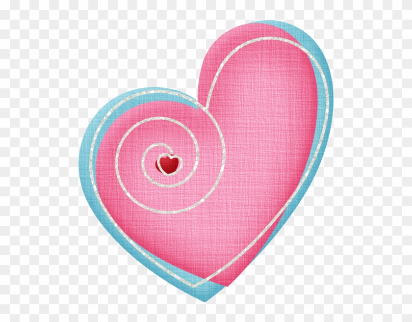 Aw Burnin Layered Flower 10 - Heart Clipart