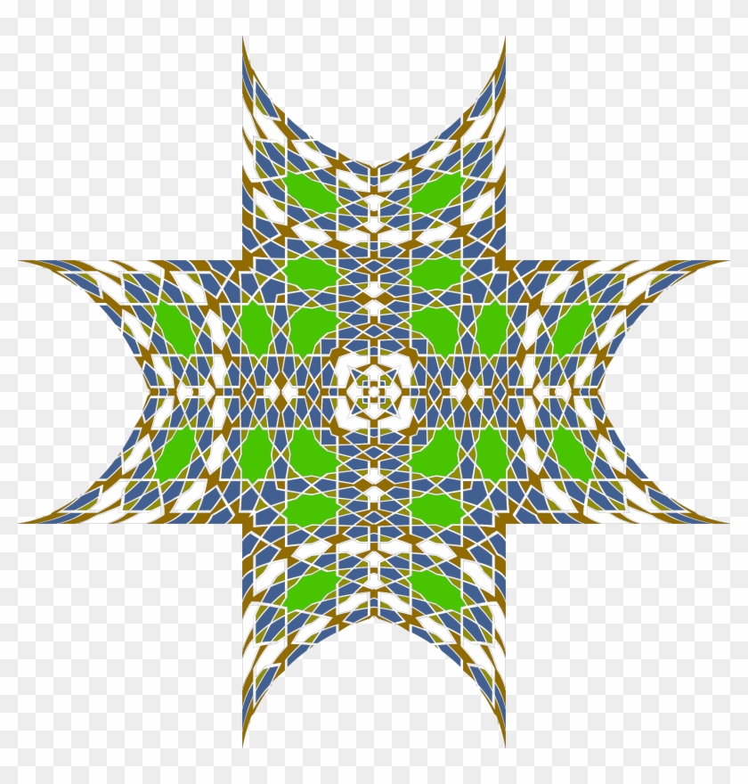 Islamic Geometric Pattern Png Clipart #1140900