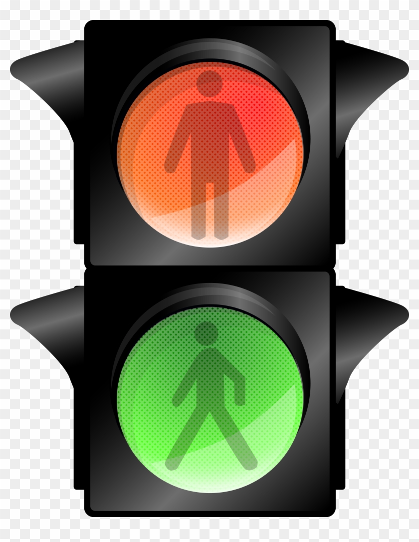 Traffic Light Png - Светофор Для Пешеходов Рисунок Clipart