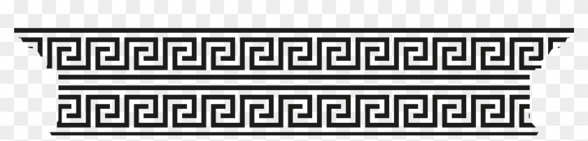 Greek Pattern Png - Ancient Greek Pattern Png Clipart #1141102
