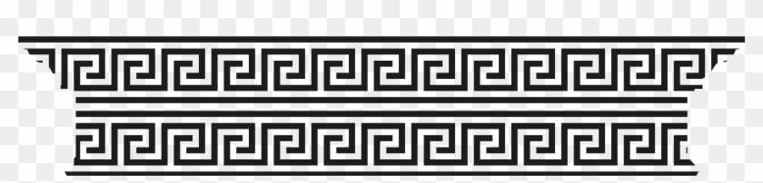 Greek Pattern Png - Ancient Greek Pattern Png Clipart