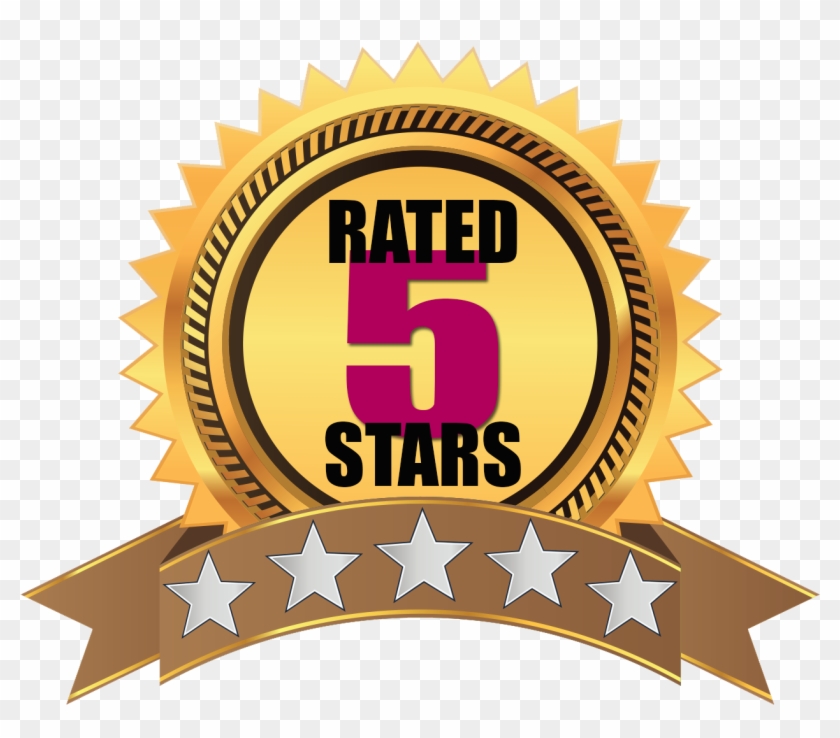 5 Star Sticker - Award Logo Template Png Clipart