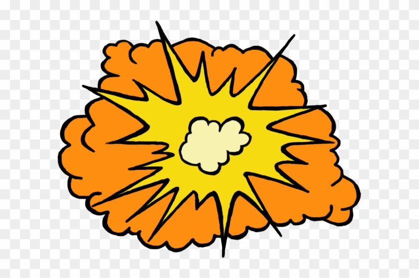 When It Came To The Actual Animation, I Simply Had - Explosion Cartoon Black And White Clipart #1141581