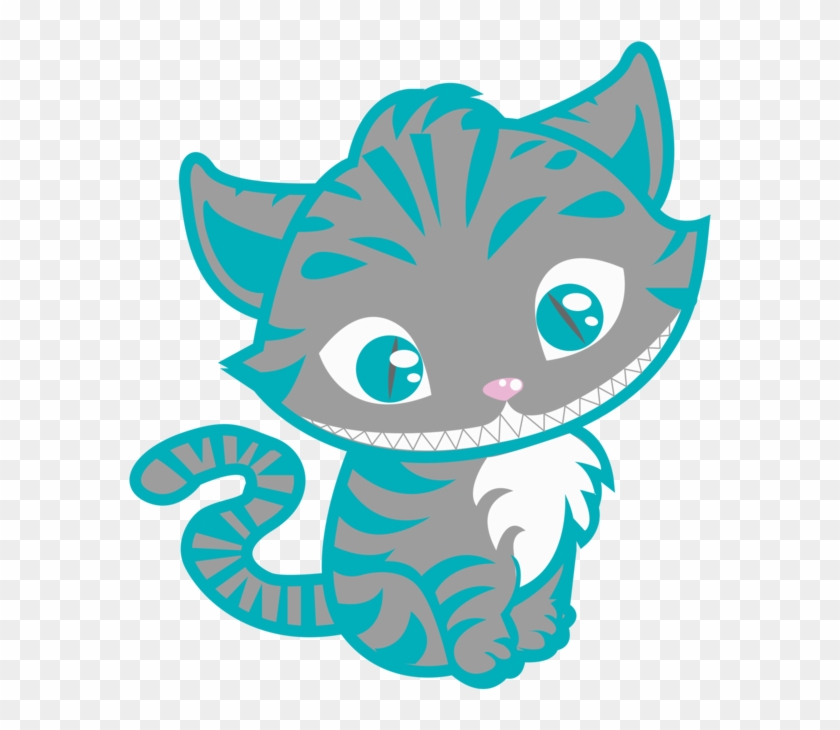 Cute Cheshire Cat Drawing Clipart #1141629