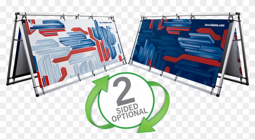 Portable Billboard A Sign Order With 2 Prints To Ensure - Futsal Clipart