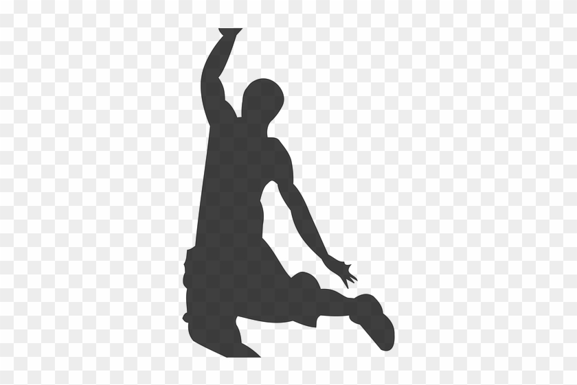 Cool Clipart Basketball Player - Basketball Silhouette Clipart Png Transparent Png #1142497