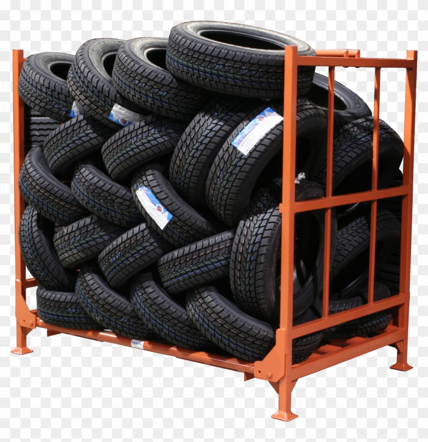 Storing Tires - Jaulas Para Almacenar Neumaticos Clipart
