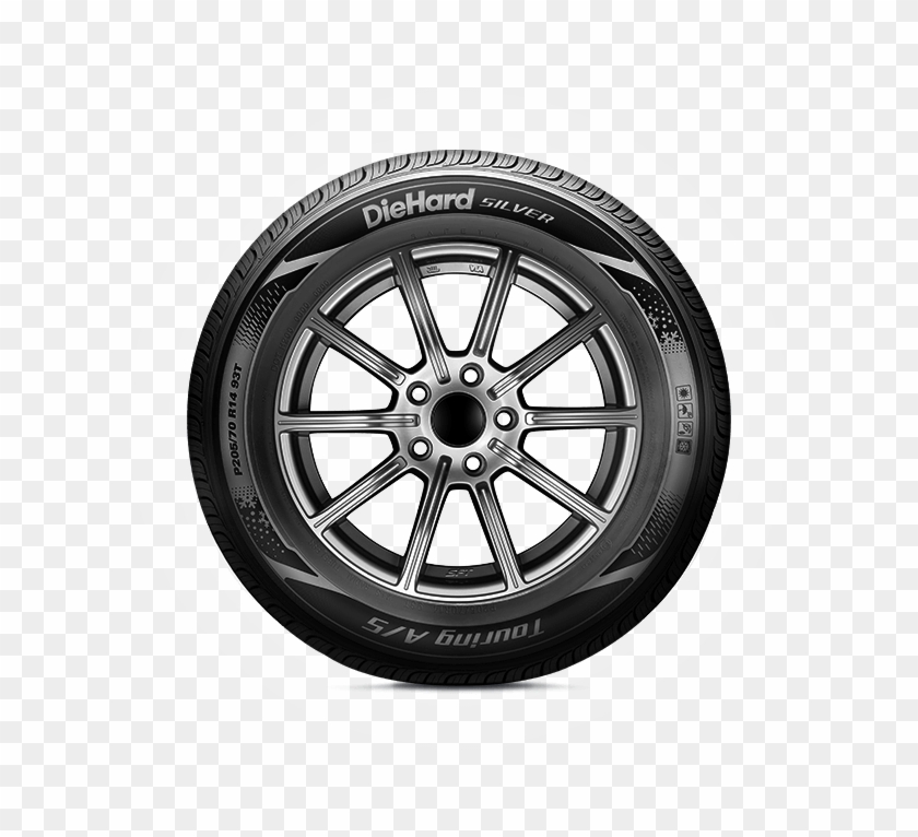 Diehard Silver - Cooper Adventurer Ht Tires Clipart #1142843