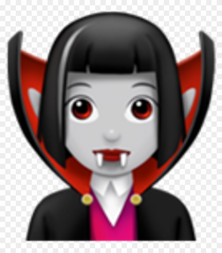 Vampire Clipart Vampire Woman - Woman Vampire Emoji - Png Download #1142846