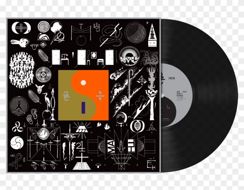 22 Million Lp - 22 A Million Bon Iver Clipart