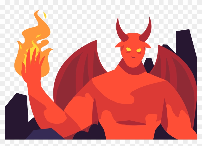 Demon Clipart Supernatural - Demon Devil Clipart - Png Download