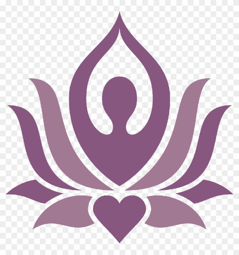 Lotus Yoga Logo Design Png Image - Yoga Symbol Png Clipart