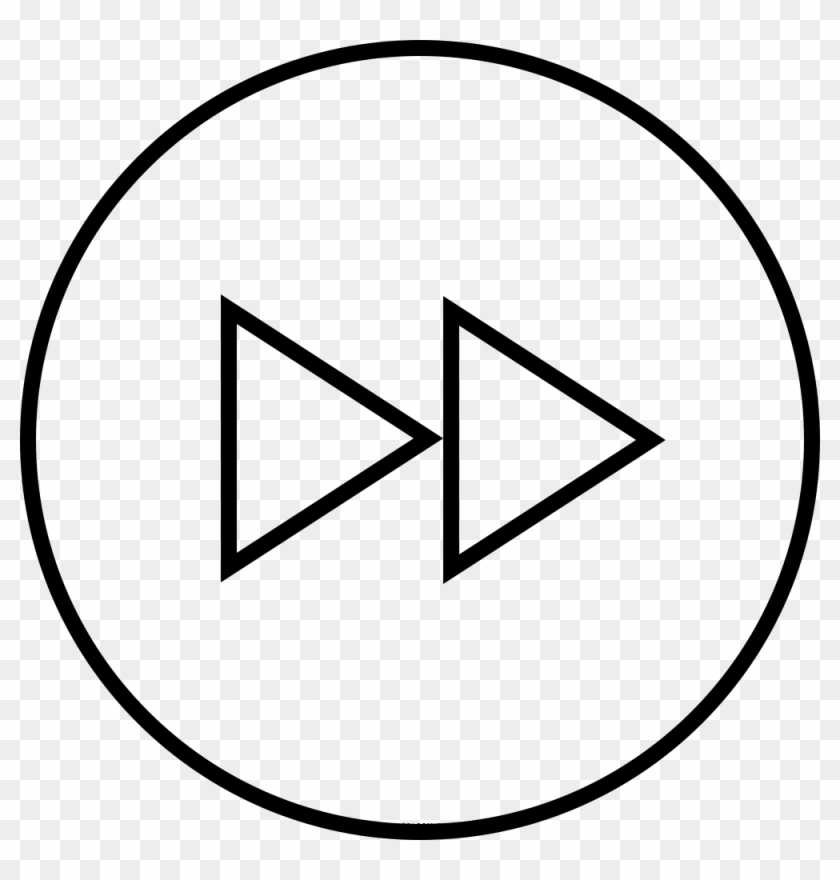 Fast Forward Coloring Page - Ac Source Symbol Clipart