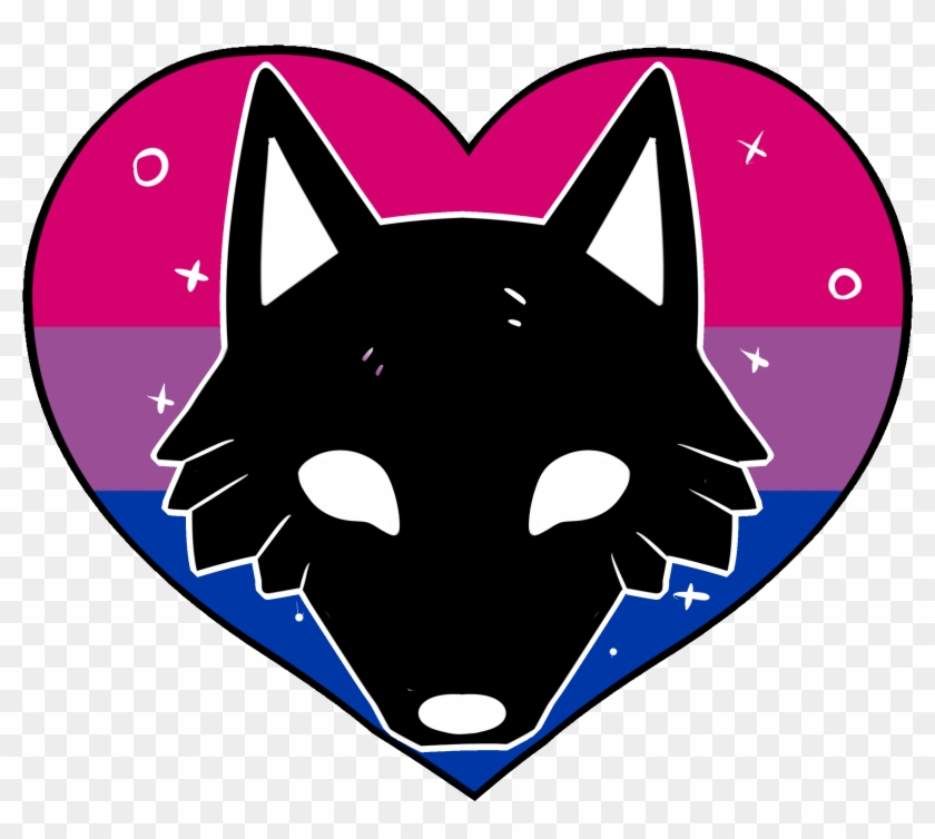 Bi Furry Pride - Furry Pride Flag Bisexual Clipart #1143707