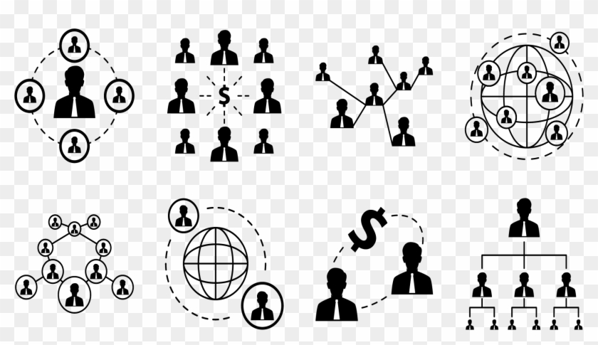 Network Icon Png - Business Network Icon Png Clipart