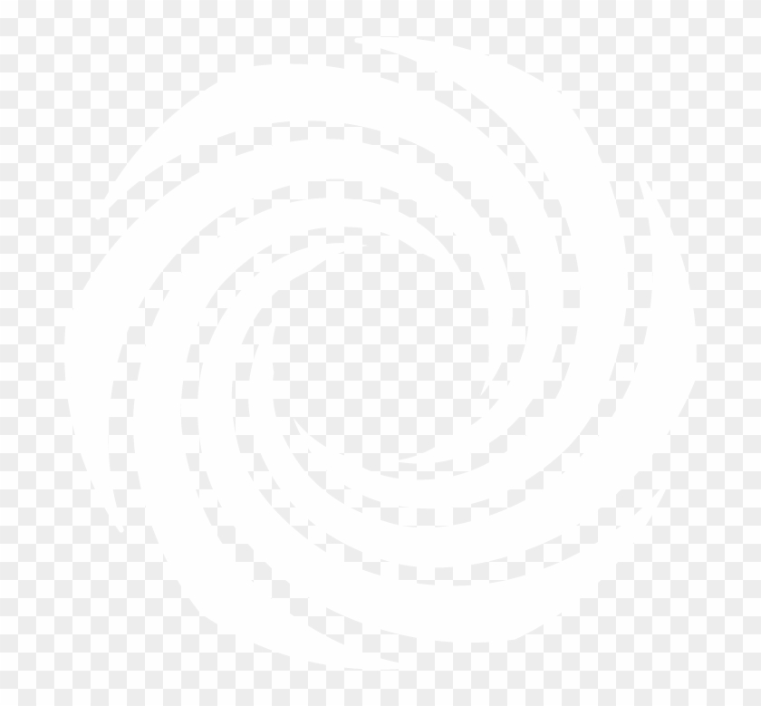 Swirl-white - Spiral Clipart #1143712
