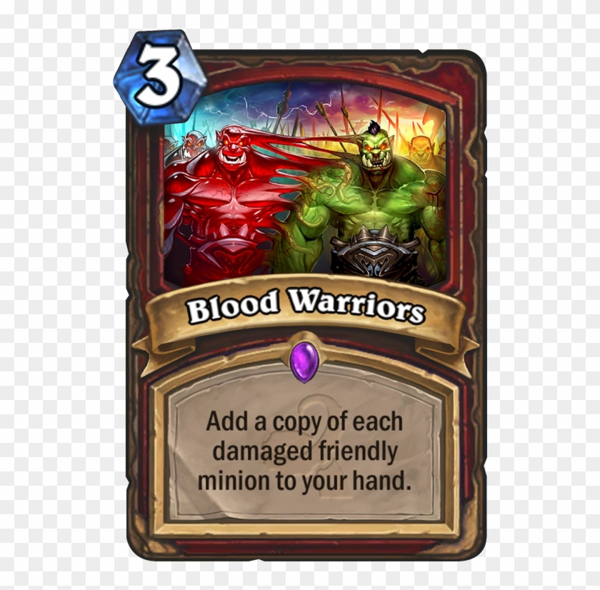 Blood Warriors Card - Master's Call Hunter Clipart #1144138