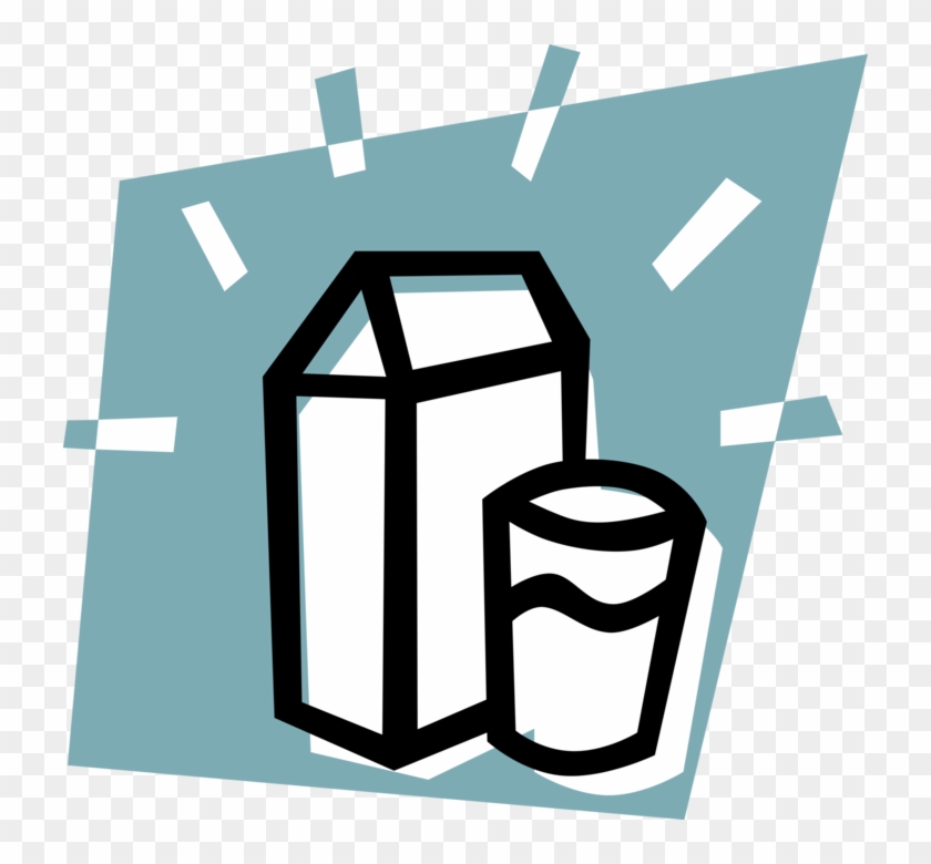 Graphic Free Milk Vector Carton - Milk Clipart